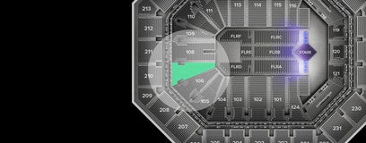 Seat view from Lower