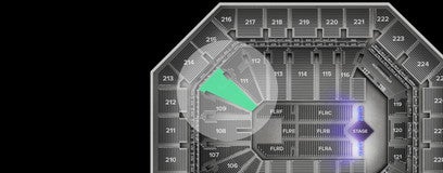 Seat view from Lower