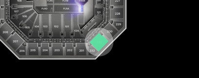 Seat view from Upper