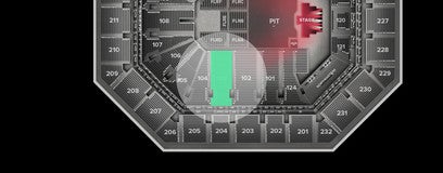 Seat view from Lower