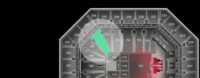 Seat view from Lower