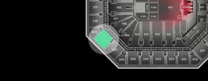 Seat view from Upper