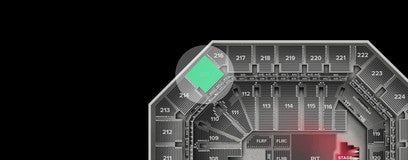 Seat view from Upper