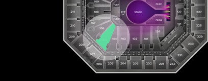 Seat view from Lower