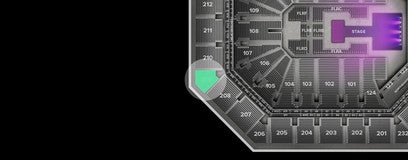 Seat view from Upper