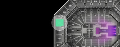 Seat view from Upper