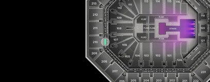 Seat view from Suite