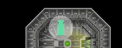 Seat view from Lower