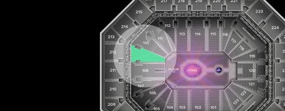 Seat view from Lower