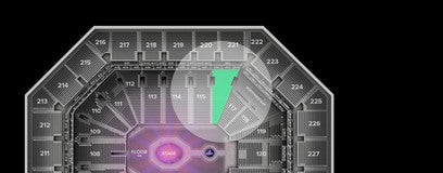 Seat view from Lower