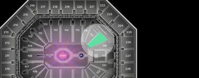 Seat view from Lower