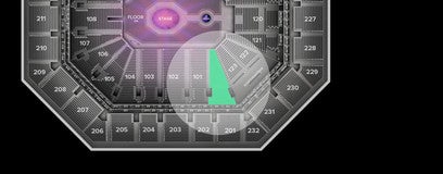 Seat view from Lower