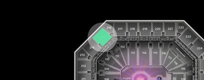 Seat view from Upper