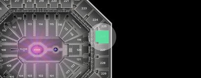 Seat view from Upper