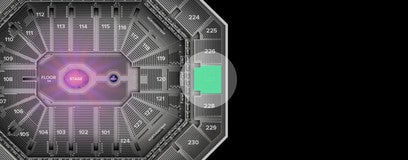 Seat view from Upper