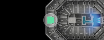 Seat view from Upper