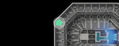 Seat view from Upper