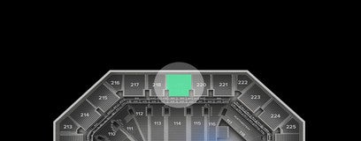 Seat view from Upper