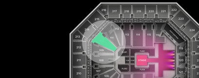 Seat view from Lower