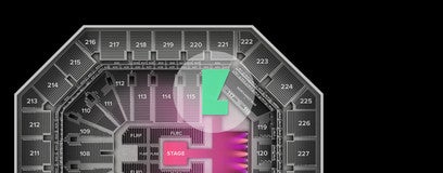 Seat view from Lower