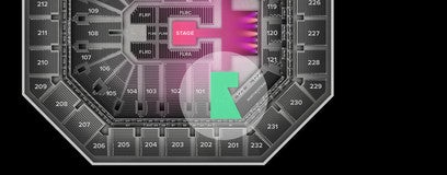 Seat view from Lower