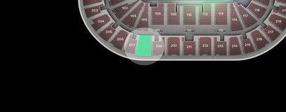 Seat view from Middle