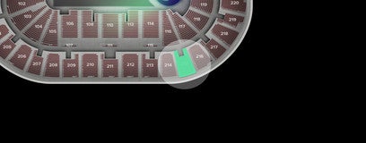 Seat view from Middle