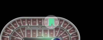 Seat view from Middle