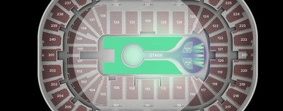 Seat view from Floor GA