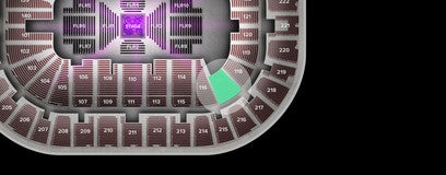 Seat view from Lower