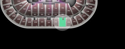 Seat view from Middle