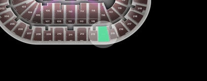 Seat view from Middle