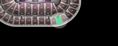 Seat view from Middle