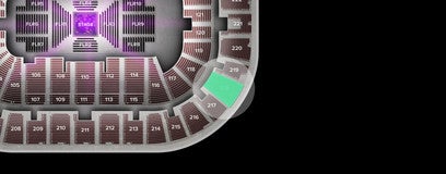 Seat view from Middle