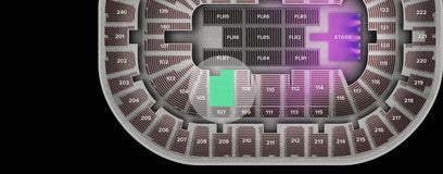 Seat view from Lower