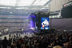 Seat view from Valhalla Club