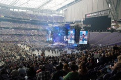 Seat view from Valhalla Club