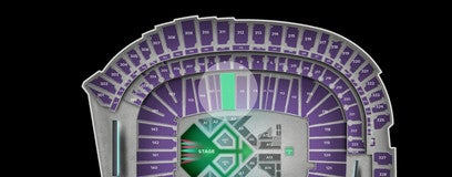 Seat view from Valhalla Club