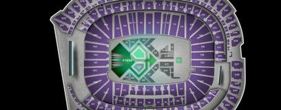 Seat view from VIP 1