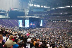 Seat view from Valhalla Club