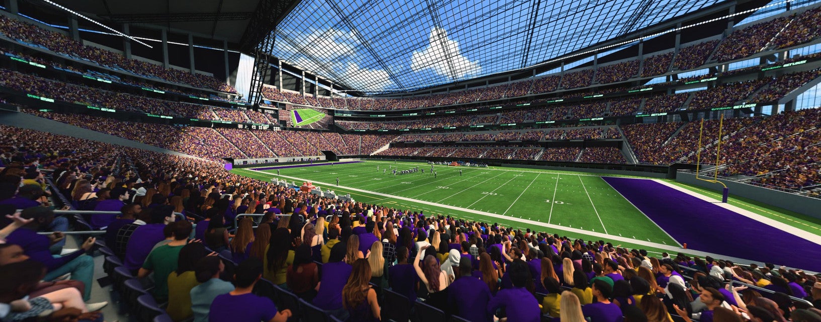 Seat view from Lower Sideline