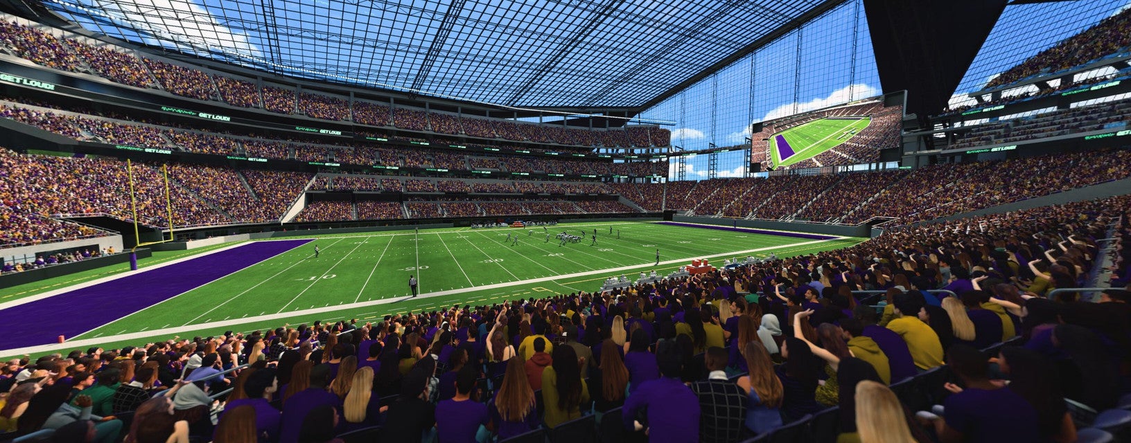 Seat view from Lower Sideline