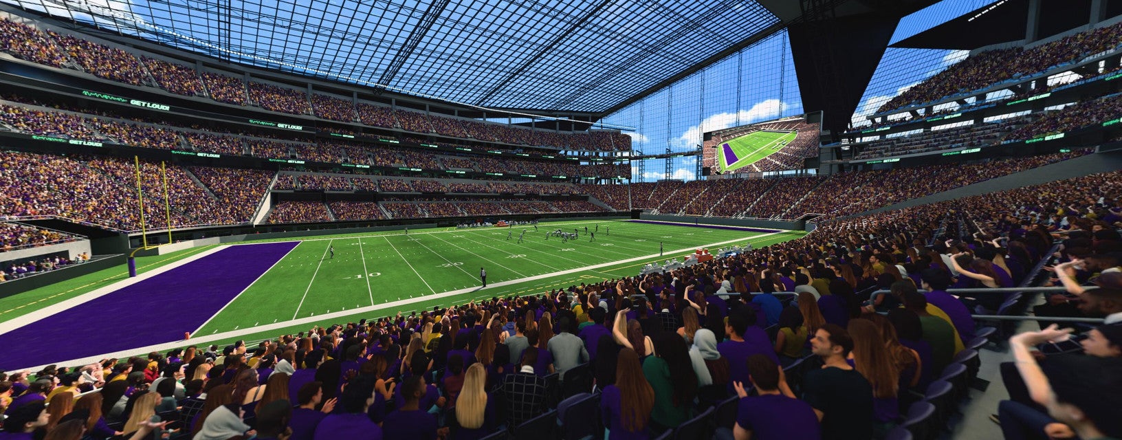 Seat view from Lower Sideline