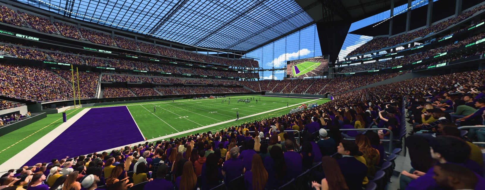 Seat view from Lower Sideline