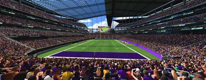 Seat view from Lower End Zone