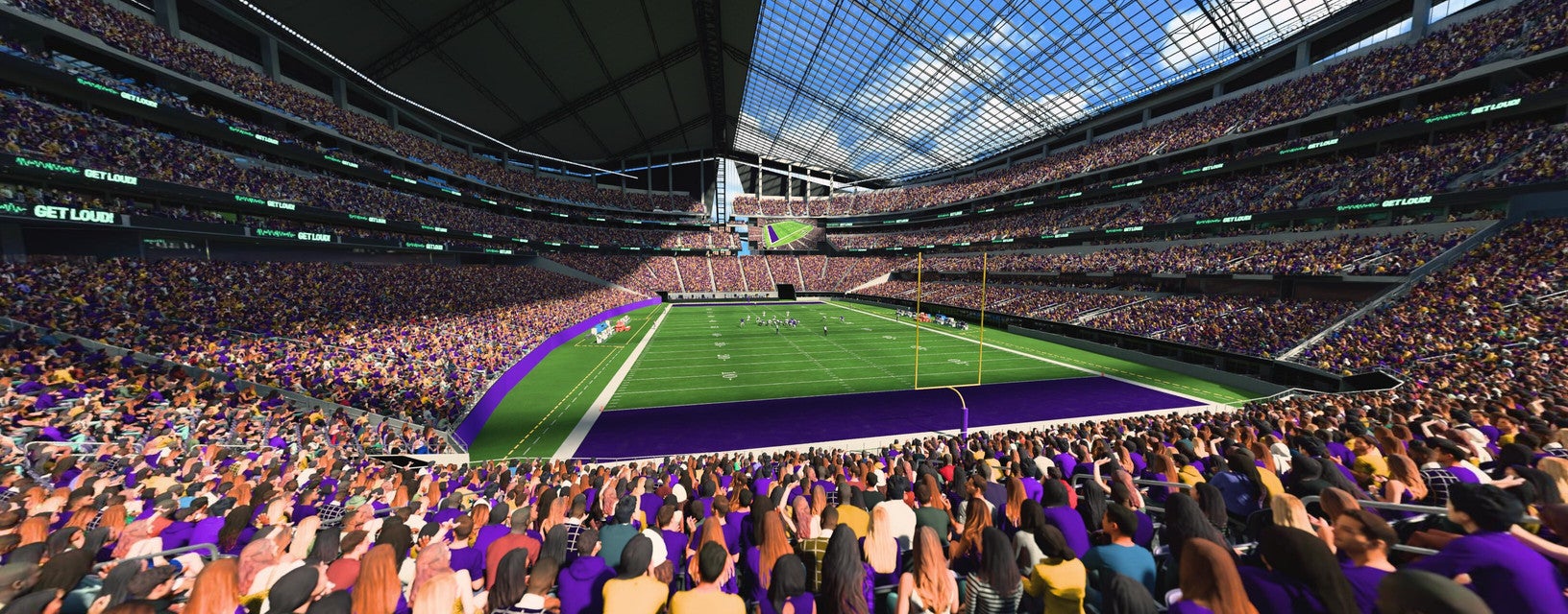 Seat view from Lower End Zone