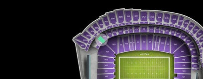 Seat view from Club Purple