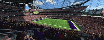 Seat view from Middle Sideline