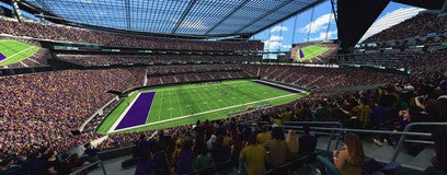 Seat view from Middle Sideline