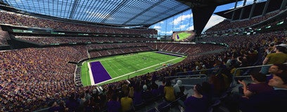 Seat view from Middle Sideline